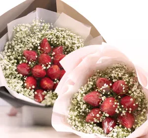 情人節呈獻 – 日本士多啤梨花束