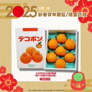 大分不知火尖咀柑禮盒1盒7-10個(約3kg1盒)