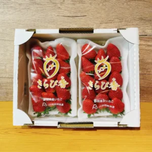 靜岡"閃亮香"士多啤梨1盒2包(約250g1包)