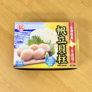 北海道刺身級貝柱 (解凍即食) 1盒約1kg